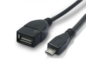 USB Micro B la USB Device OTG adaptor cablu