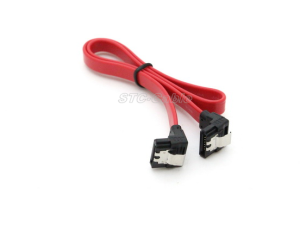 SATA 7pin 90 de grade la 90 de grade cu până la unghiul de blocare Red