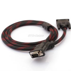 Nailon Braid 15 M/M cablu VGA la VGA cablu