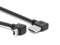 Unghi stânga USB2.0 tip tată-Mini USB B masculin în unghi 90 cablu de date de Pin gradul 5 480Mbps