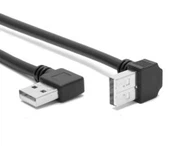Unghi de 90 grade dreapta USB2.0 jos unghi USB un cablu de date masculin